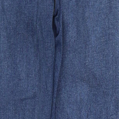 Womens UK Size 6 Preworn Regular Fit Skinny Blue Jeans