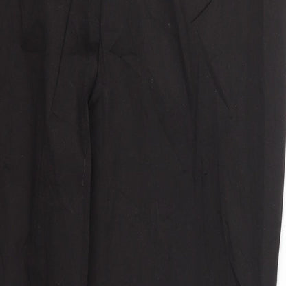 Styl Fashion Womens Black   Cropped Trousers Size 14 L25 in