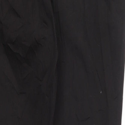 Styl Fashion Womens Black   Cropped Trousers Size 14 L25 in