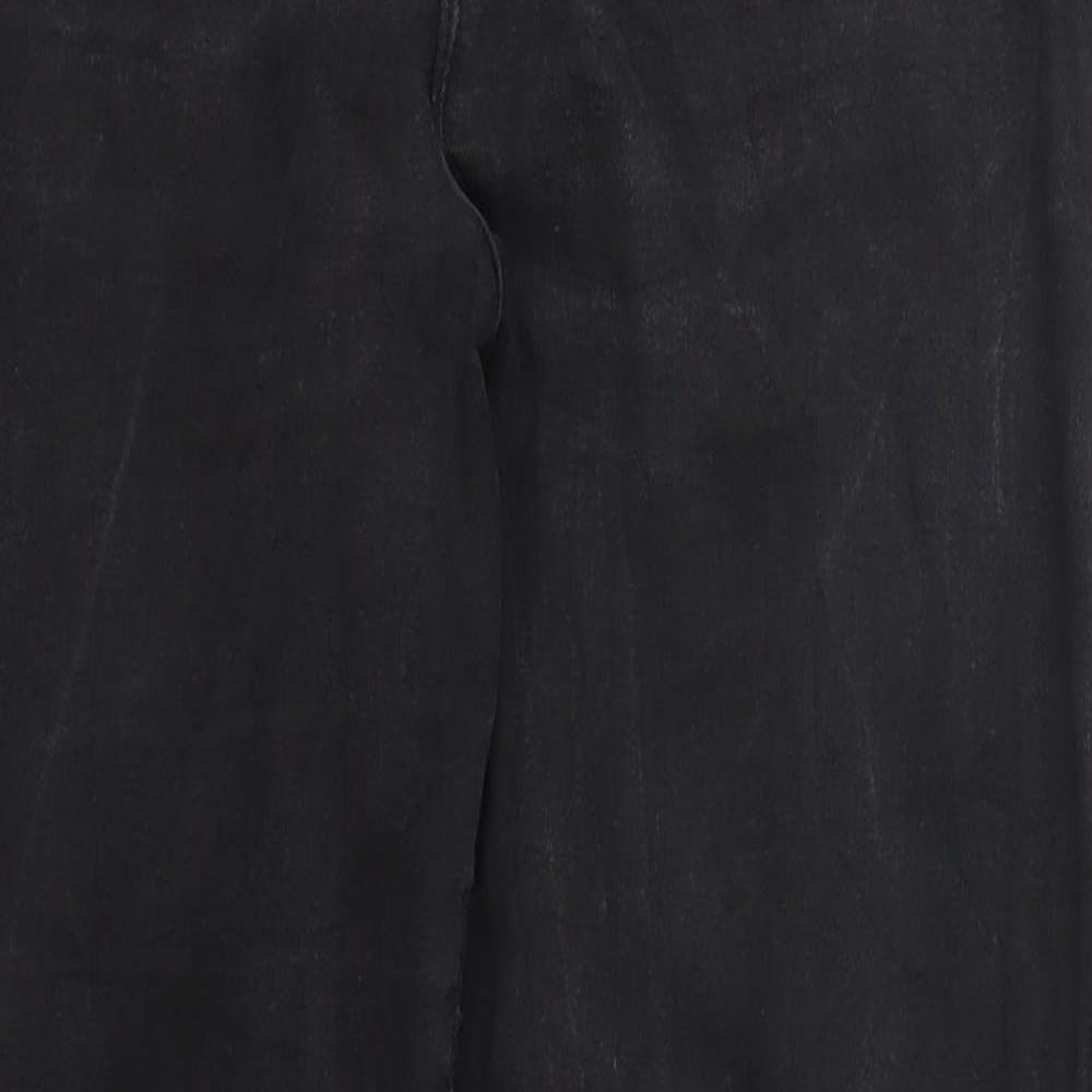 Denim Co Womens Black  Denim Skinny Jeans Size 16 L28 in