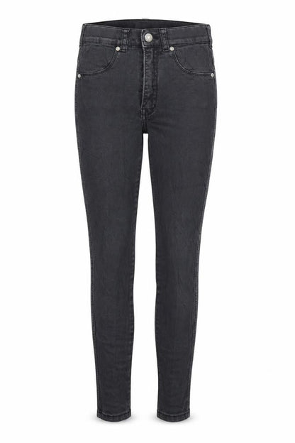 Womens UK Size 23 in Dr Denim Regular Fit Skinny Grey Jeans