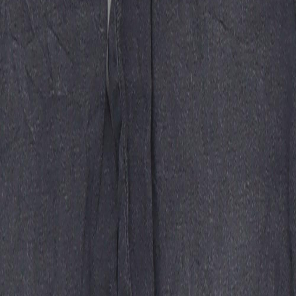 Womens UK Size 23 in Dr Denim Regular Fit Skinny Grey Jeans