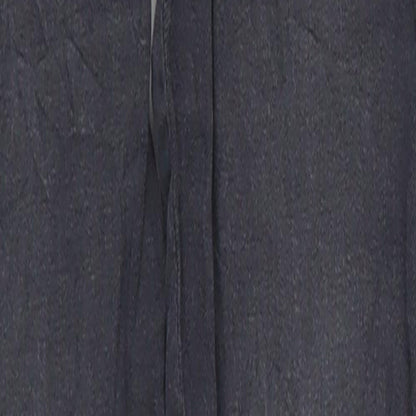 Womens UK Size 23 in Dr Denim Regular Fit Skinny Grey Jeans