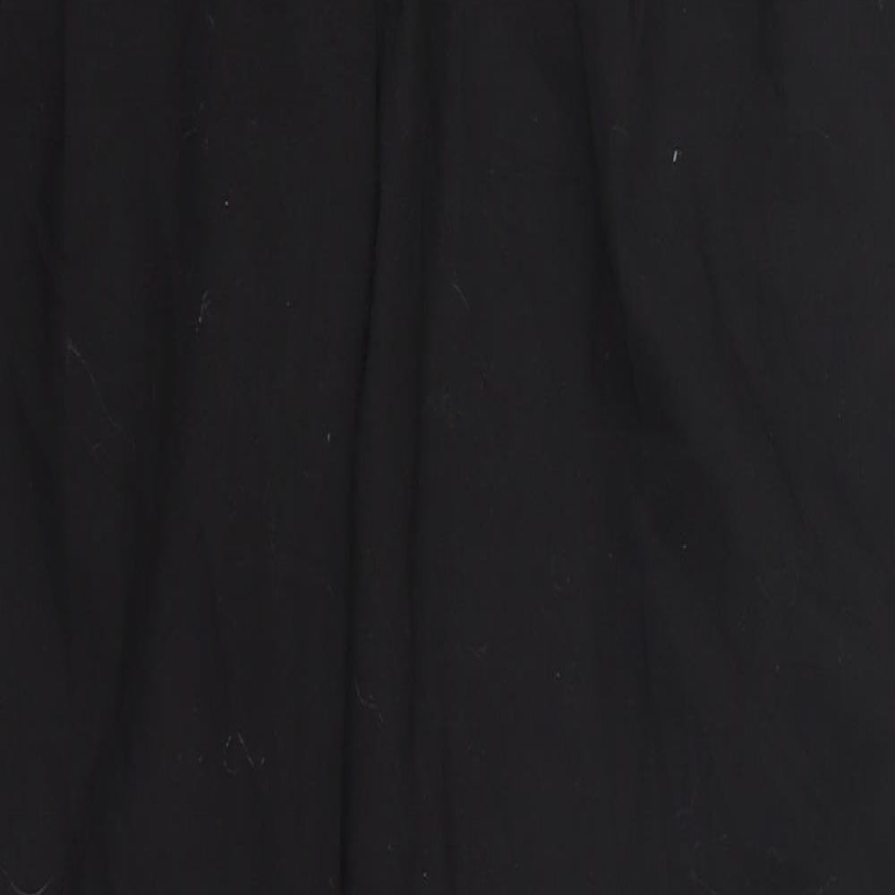 Womens UK Size 32 in NEXT Regular Fit  Black Trousers