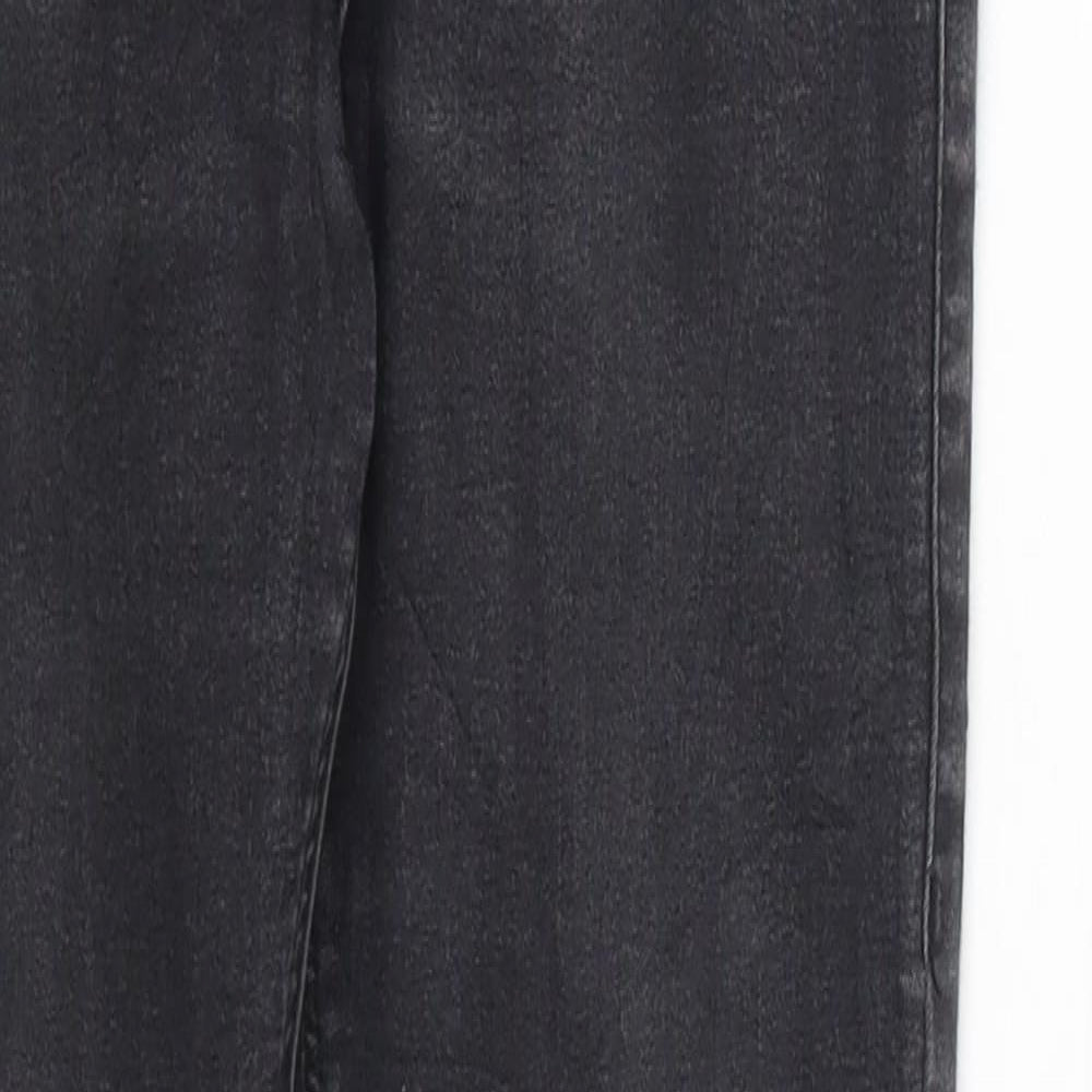 Topshop Womens Grey  Denim Skinny Jeans Size 26 in L27 in