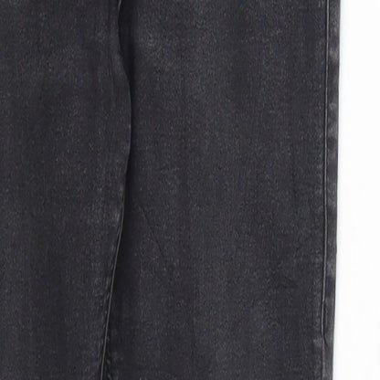 Topshop Womens Grey  Denim Skinny Jeans Size 26 in L27 in