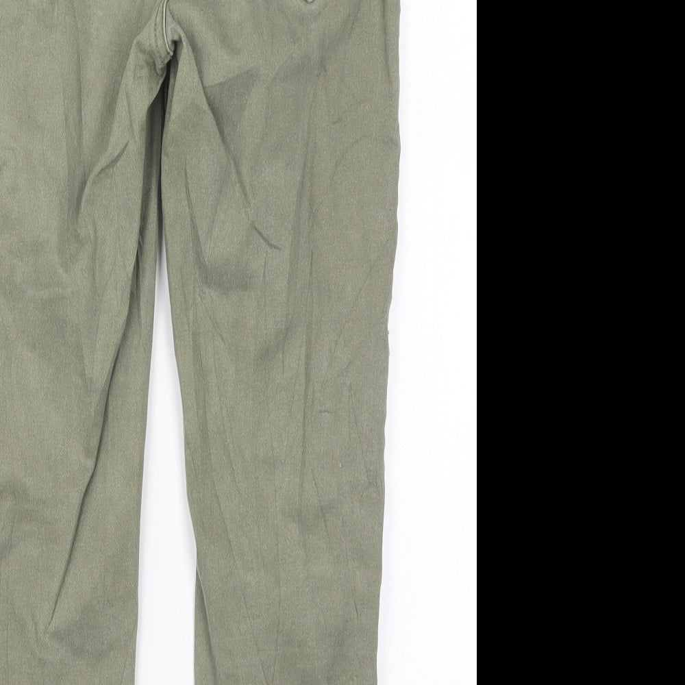 New Look Womens Green  Denim Skinny Jeans Size 10 L21 in