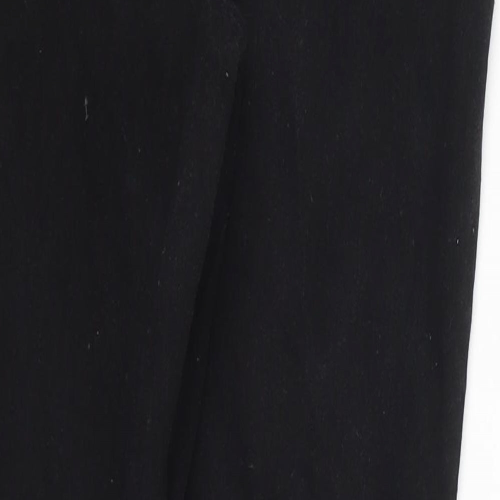 Boohoo Womens Black  Denim Skinny Jeans Size 10 L26 in
