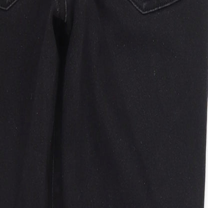 Denim Co Womens Black  Denim Skinny Jeans Size 14 L27 in