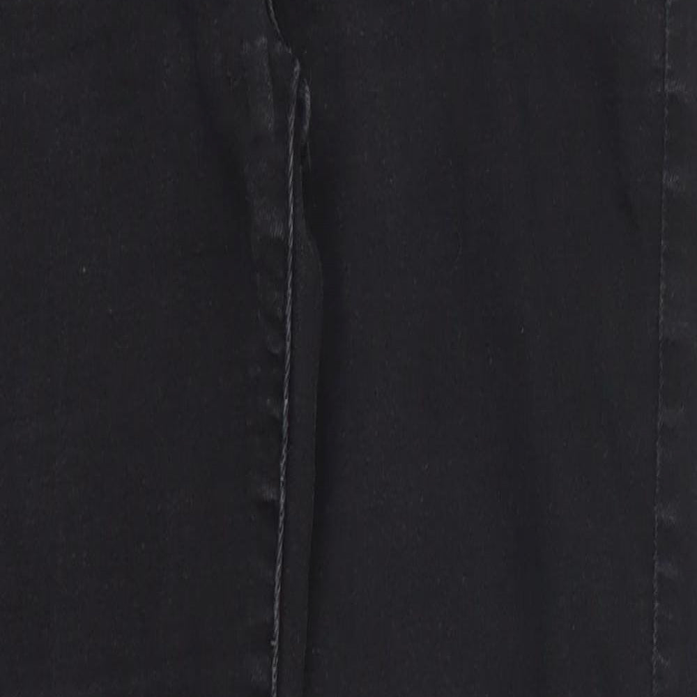 Denim Co Womens Black  Denim Skinny Jeans Size 10 L28 in