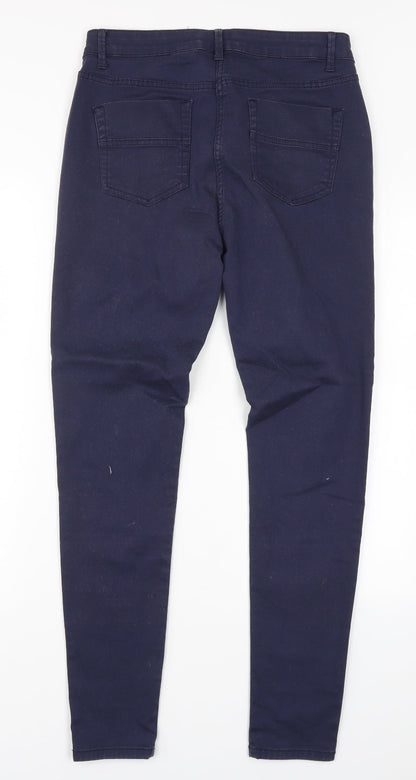 NEXT Womens Blue  Denim Skinny Jeans Size 10 L29.5 in