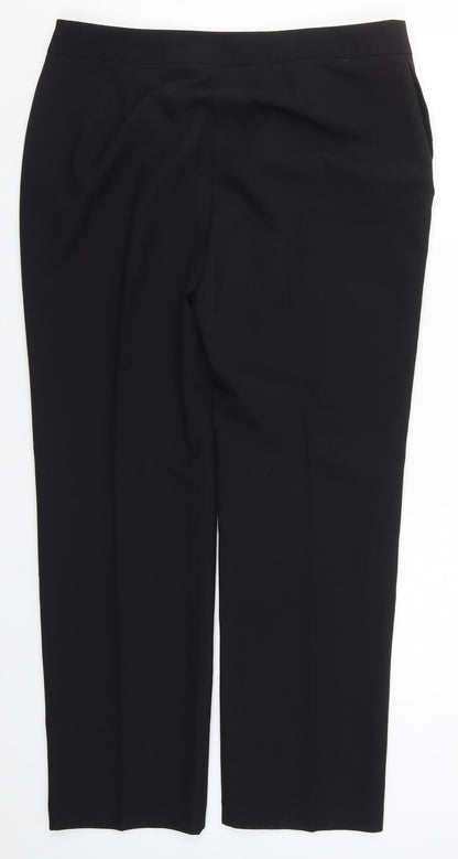 Bonmarché Womens Black   Trousers  Size 14 L28.5 in
