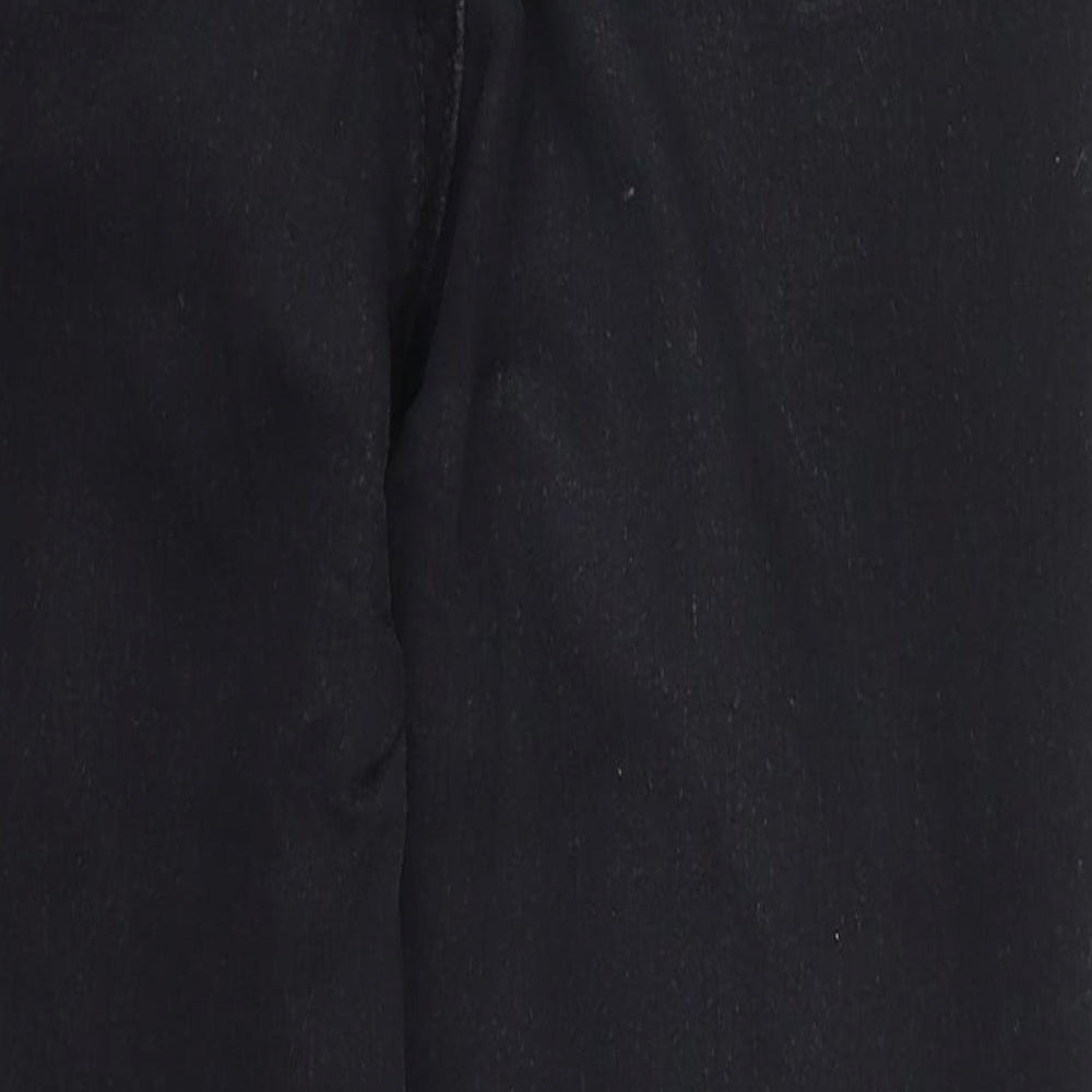 F&F Womens Black  Denim Skinny Jeans Size 10 L24 in