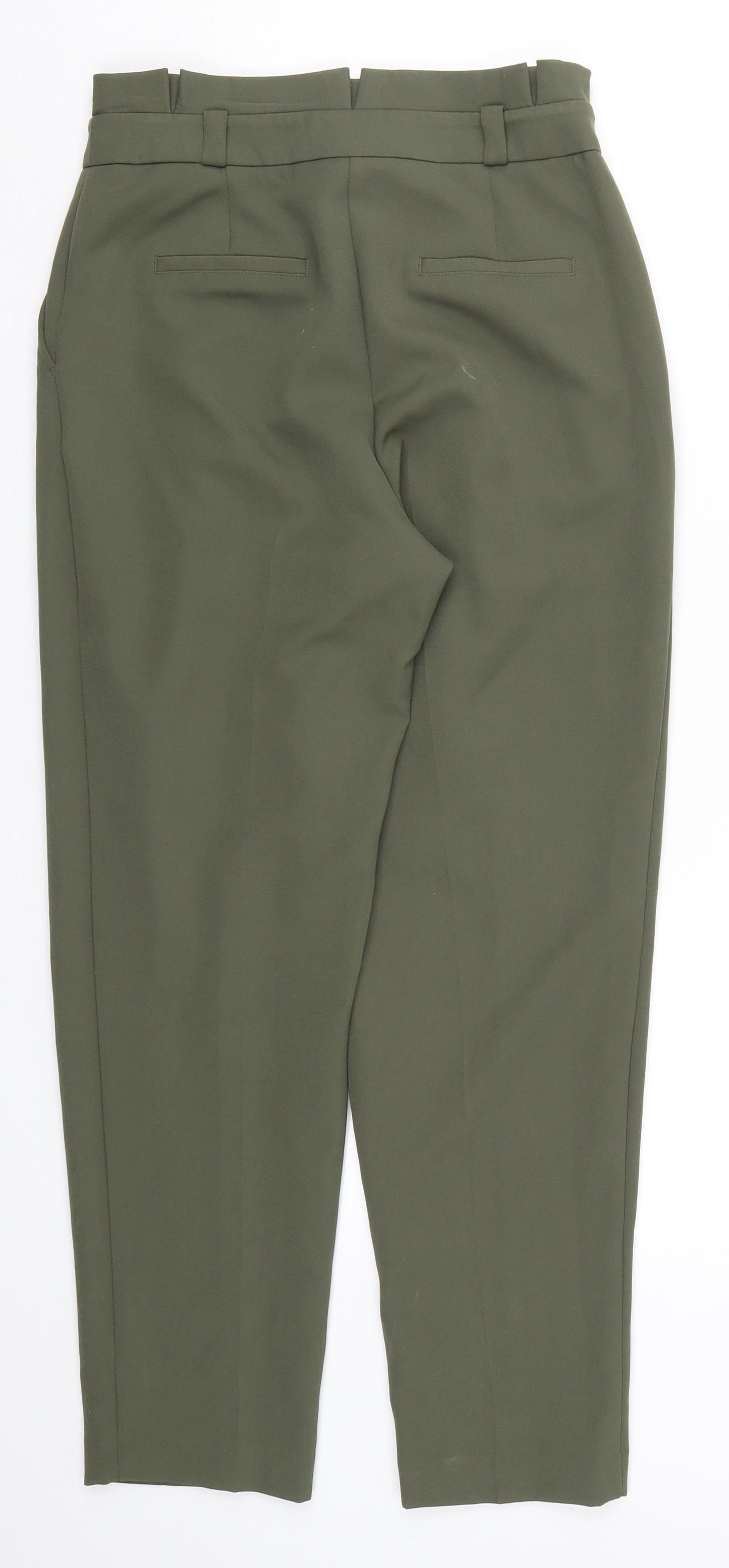 Womens UK Size 6 New Look Regular Fit  Green Trousers