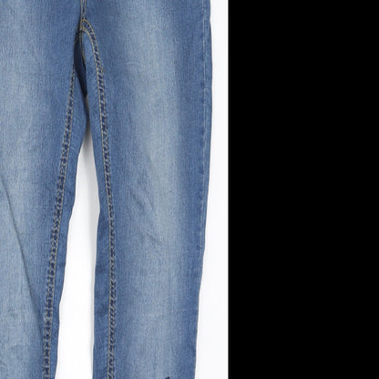 ESMARA Womens Blue  Denim Skinny Jeans Size 10 L28 in