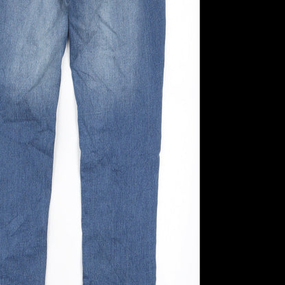 ESMARA Womens Blue  Denim Skinny Jeans Size 10 L28 in
