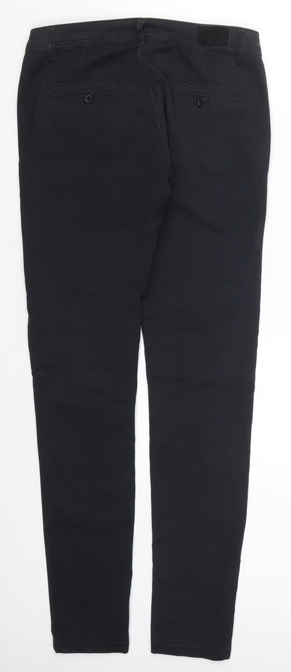 M Sara Womens Black  Denim Jegging Jeans Size 27 in L29 in