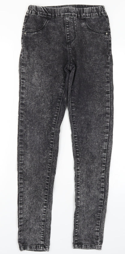 RESERVED Girls Grey  Denim Jegging Jeans Size 13 Years