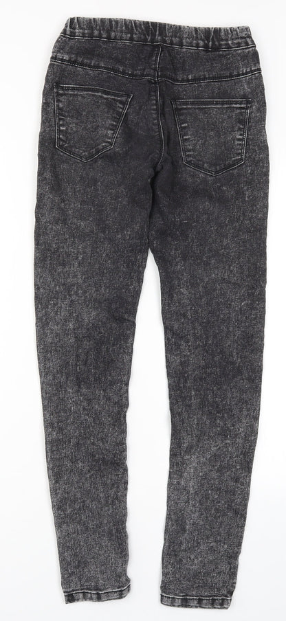 RESERVED Girls Grey  Denim Jegging Jeans Size 13 Years