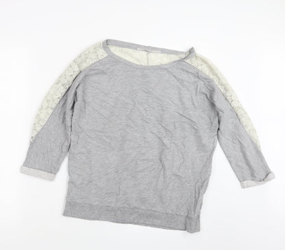 Womens UK Size 16 Atmosphere Grey Pullover Jumper