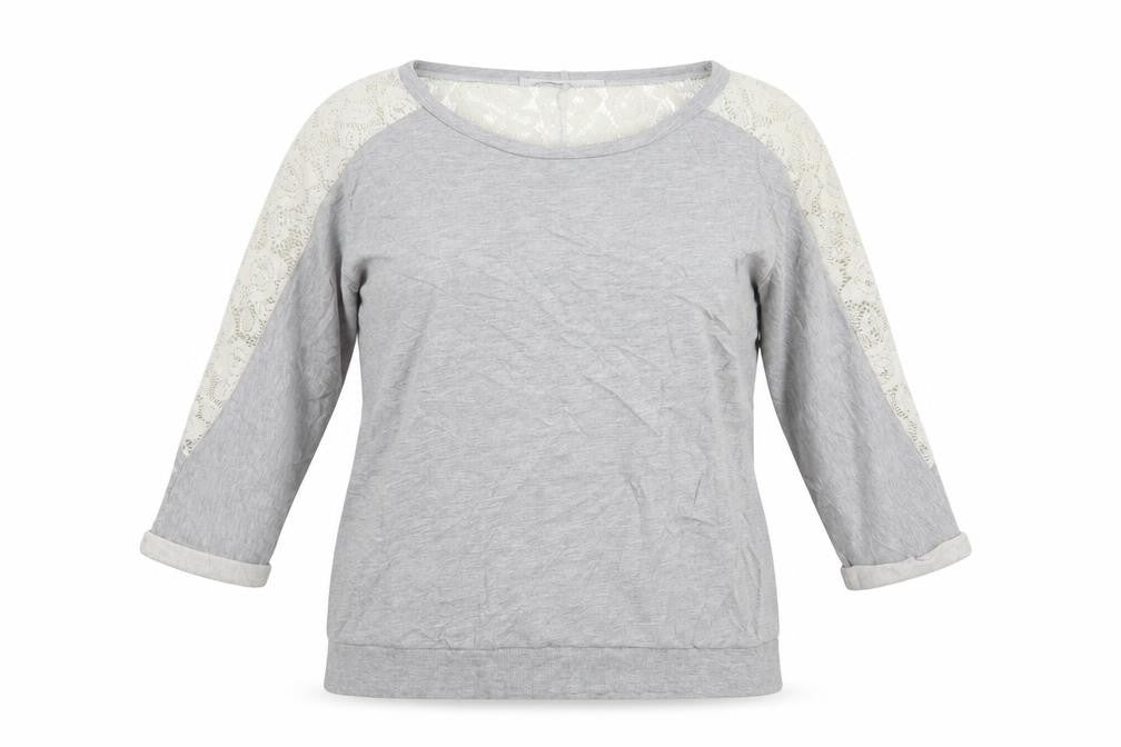 Womens UK Size 16 Atmosphere Grey Pullover Jumper