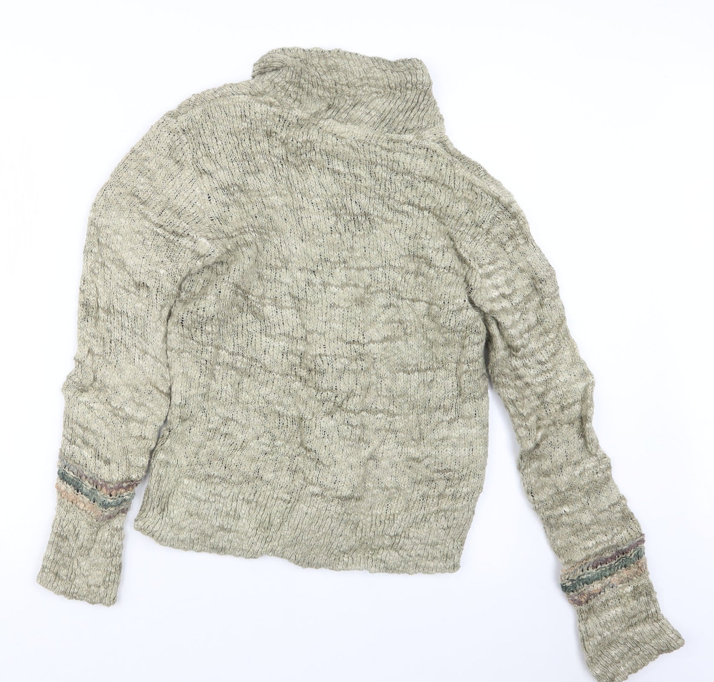 Genoa Womens Brown  Knit Jacket  Size M