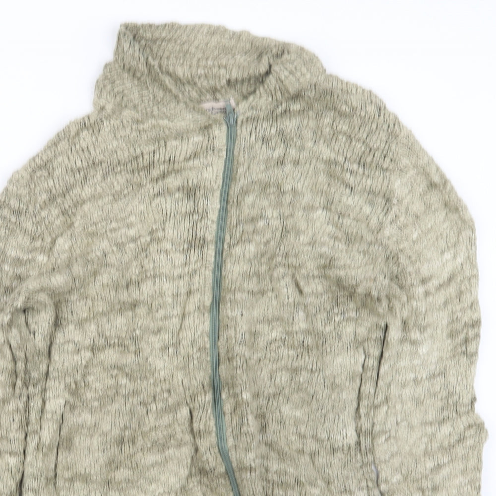 Genoa Womens Brown  Knit Jacket  Size M