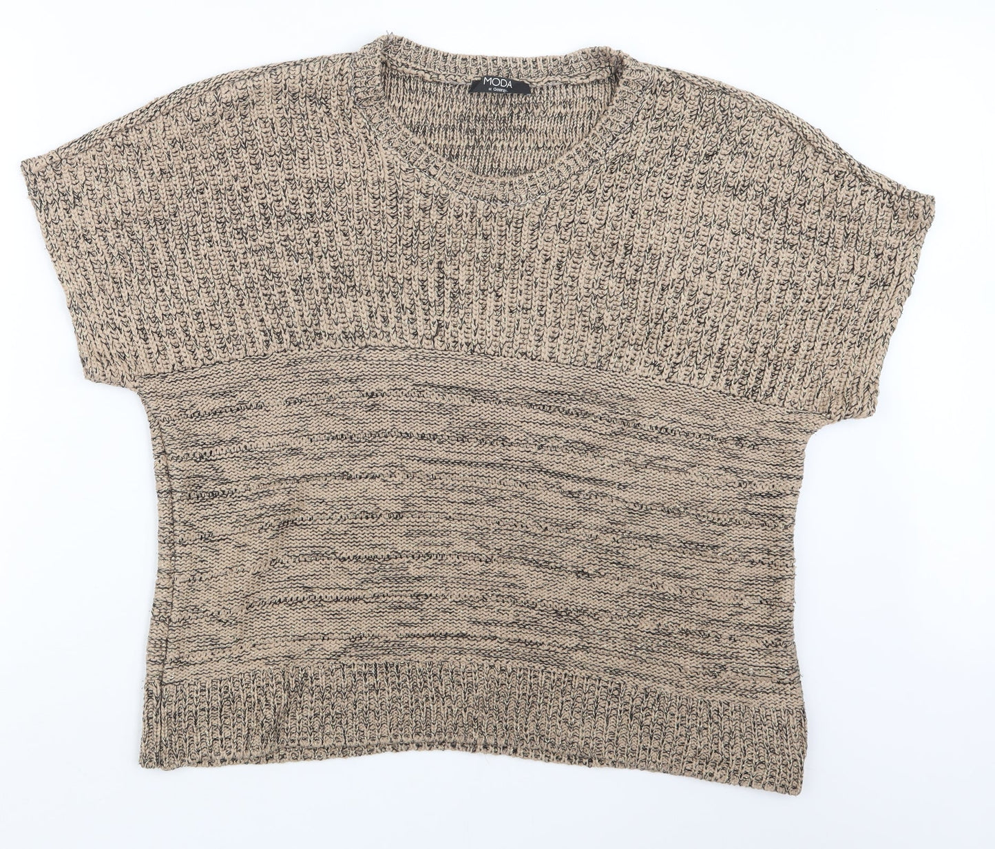 George Womens Beige  Knit Pullover Jumper Size 16