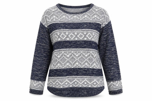 Womens UK Size M Matalan Blue Pullover Jumper