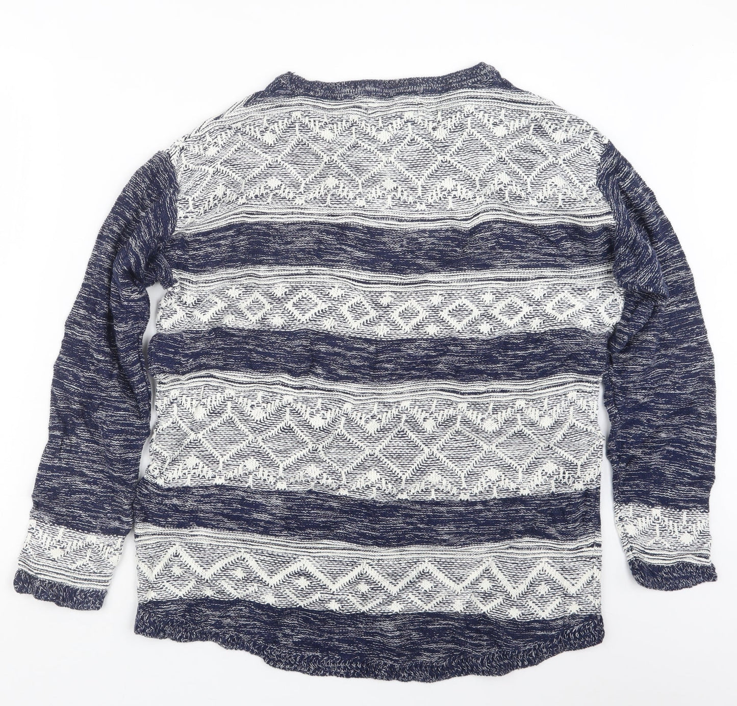 Womens UK Size M Matalan Blue Pullover Jumper