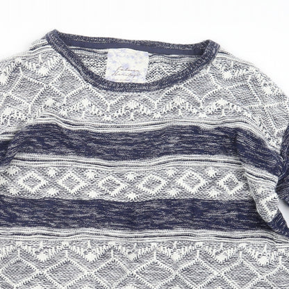 Womens UK Size M Matalan Blue Pullover Jumper