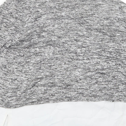 Womens UK Size S Oasis Grey Pullover Jumper