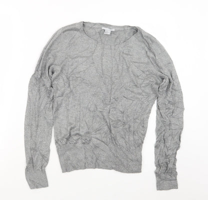 Womens UK Size M H&M Grey Pullover Jumper