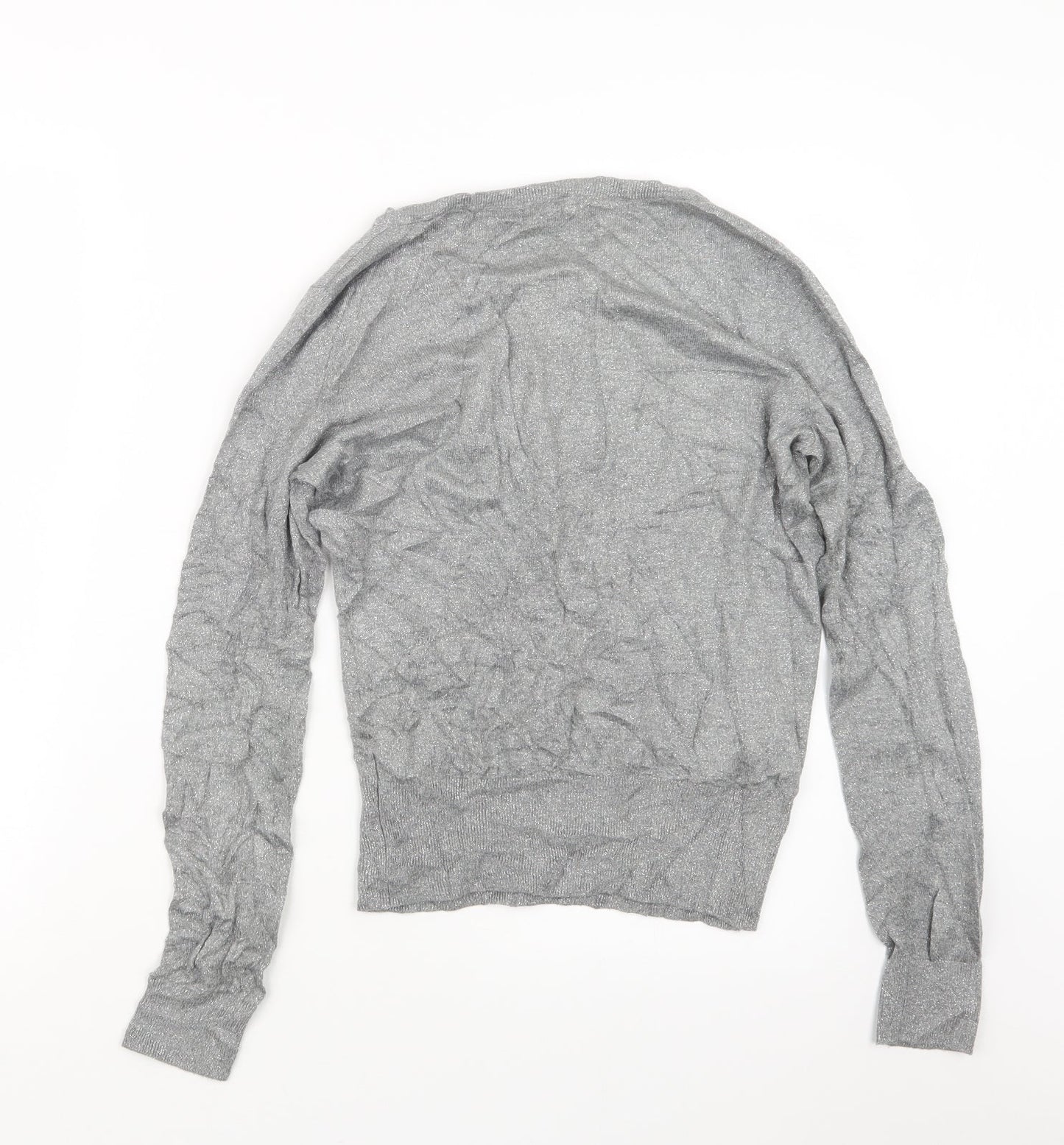 Womens UK Size M H&M Grey Pullover Jumper