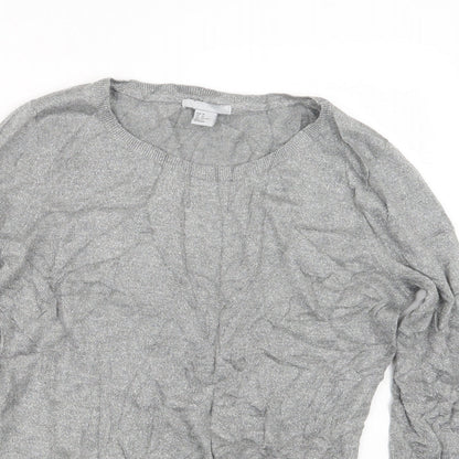 Womens UK Size M H&M Grey Pullover Jumper