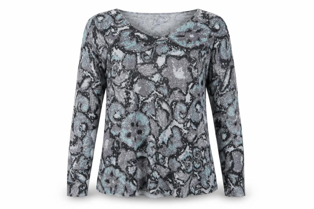 Womens UK Size XS EAST Grey Pullover Jumper
