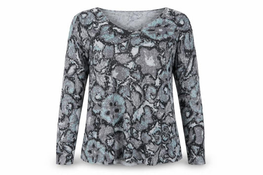 Womens UK Size XS EAST Grey Pullover Jumper