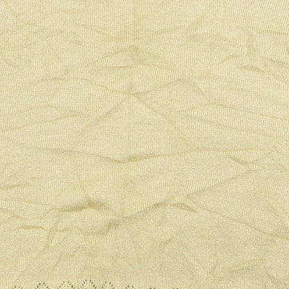 EWM Womens Gold  Knit Pullover Jumper Size 18