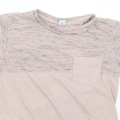 TU Boys Beige   Basic T-Shirt Size 9 Years