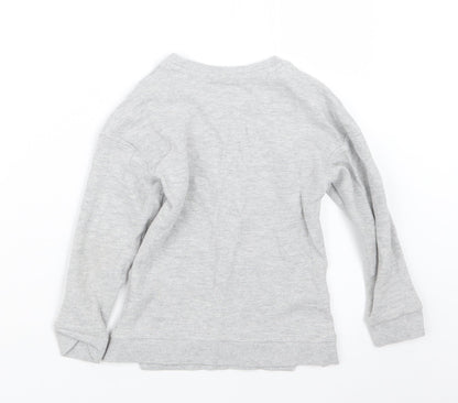 George Boys Grey   Pullover Jumper Size 5-6 Years