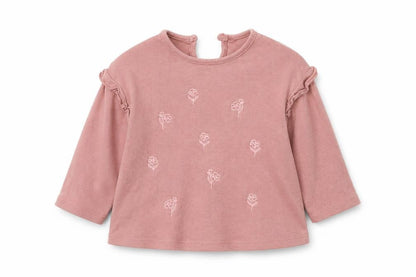 George Girls Pink   Basic T-Shirt Size 9-12 Months