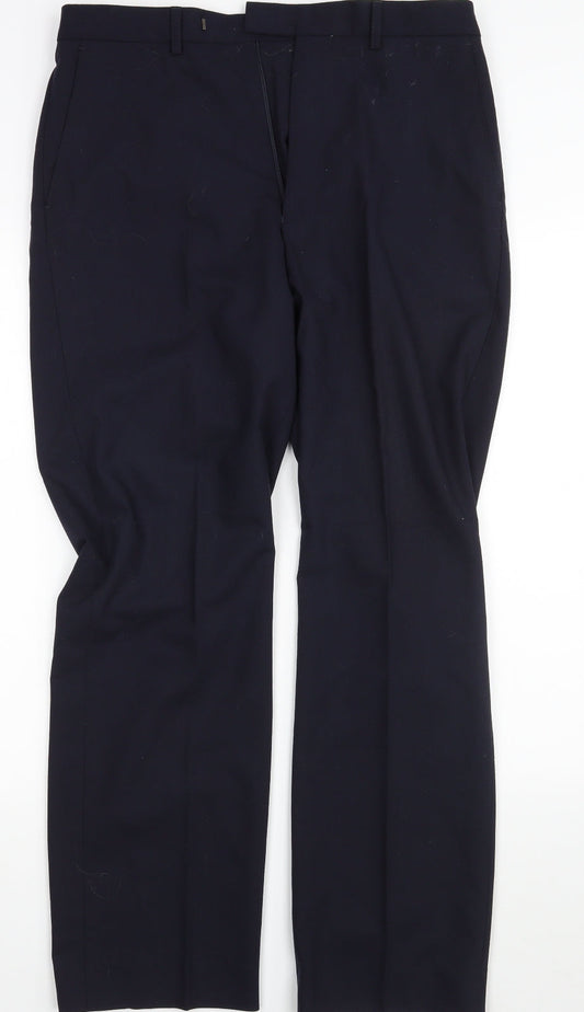 Dimensions Mens Blue   Trousers  Size 32 in L31 in