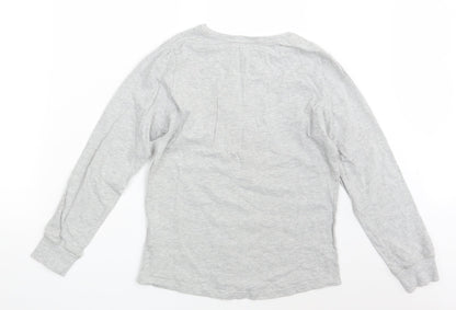 Avenue Womens Grey   Pullover Sweatshirt Size S  - Seasonal Christmas Festive Holiday
