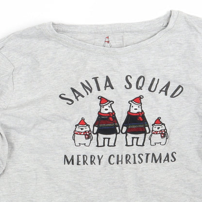 Avenue Womens Grey   Pullover Sweatshirt Size S  - Seasonal Christmas Festive Holiday