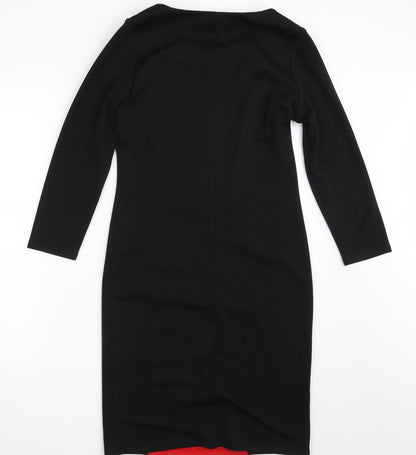 Simon Jefferey Womens Black   T-Shirt Dress  Size 12