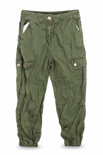 NEXT Boys Green   Cargo Trousers Size 9 Months