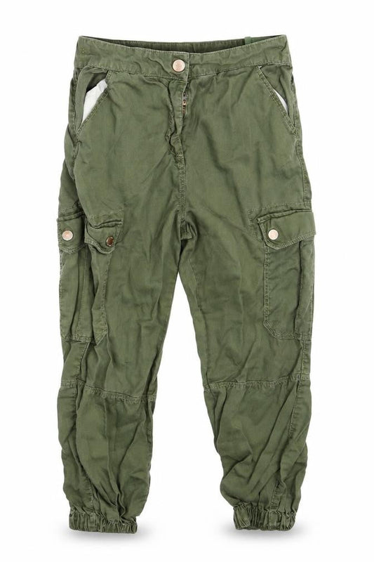 NEXT Boys Green   Cargo Trousers Size 9 Months