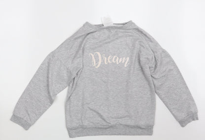 Avenue Womens Grey   Pullover Sweatshirt Size S  - Dream