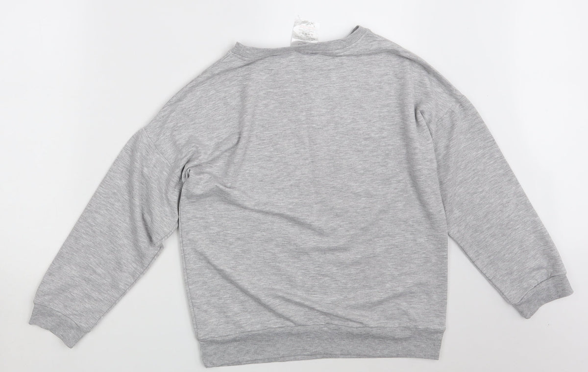 Avenue Womens Grey   Pullover Sweatshirt Size S  - Dream