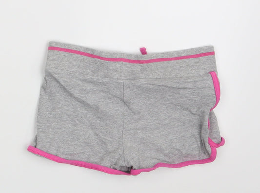 Matalan Girls Grey   Hot Pants Shorts Size 8-9 Years